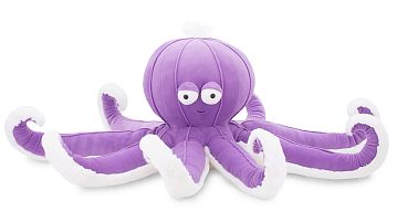 Игрушка Осьминог, цвет фиолетовый
